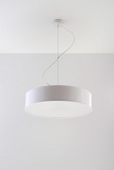 Lampa wisząca plafon ARENA 45 cm 3xE27 biały