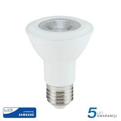 Żarówka LED V-TAC Samsung 7W E27 PAR20 VT-220 4000K 495lm