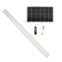 Lampa hermetyczna LED Solarna 120cm 18W 1000lm z pilotem - zmiana barwy