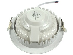 Downlight LED 9W 720lm 230V GRAKT podtynkowy biała ciepła
