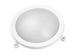 Oprawa kanałowa Plafon LED LEDOM BULKHEAD 12W 840lm 220-240V 4000K okrągły IP54