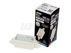 Żarówka LED R7s 78mm żarnik halogenowy 6W 230V - biała ciepła