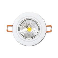 Oprawa DOWNLIGHT LED 5W doda COB okrągła - biała dzienna  4000K