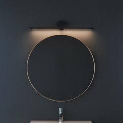 Lampa LED nad lustro Artist 6W 40cm czarna 4000K