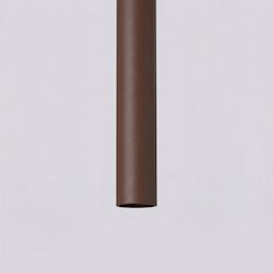 Lampa wisząca pojedyncza tuba Pastelo 1xG9 brązowa