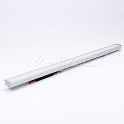 Lampa LED Linear V-TAC Samsung 40W Wpuszczana Srebrna 120cm VT-7-41 4000K 3200lm