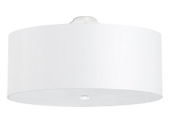 Lampa sufitowa okrągła OTTO 70 cm biała 6xE27