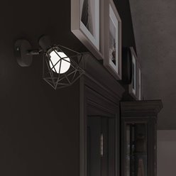 Lampa sufitowa listwa ARTEMIS 2xE14 czarna