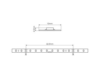 Taśma LED SMD 24V PRIME 8,5W 128 LED/m 4000K 5m