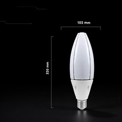 Żarówka LED uliczna E40 60W V-TAC SMD Samsung 4800lm - biała dzienna