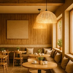 Lampa wisząca Boho 1xE27 z plecionym kloszem 45cm