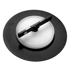 Kinkiet okrągły magnetyczny Micro-24V 9W 3000K czarny