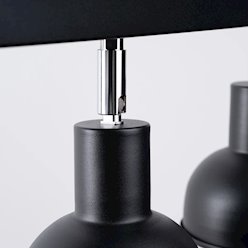 Lampa sufitowa z reflektorami Elba 3xE27 czarna