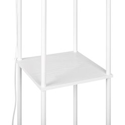 Lampa stojąca Square 1xE27 160cm biała