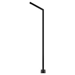 Latarnia ogrodowa LED 50W Posti 350cm 7000lm 120° 4000K czarna