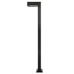 Słupek ogrodowy 60cm Hebin 1xGX53 czarny