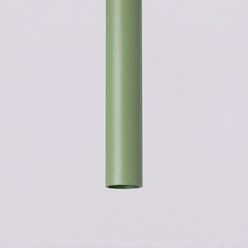 Lampa wisząca pojedyncza tuba Pastelo 1xG9 szałwiowa