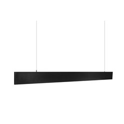 Lampa wisząca LED Slim Milky czarna 30W 120cm 4000K