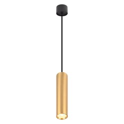 Lampa wisząca złoty cylinder Genesis 1xGU10