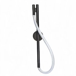 Kinkiet ścienny LED Serpente 12W CCT wężyk splot - czarny