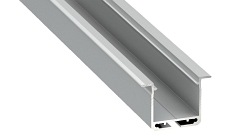 Profil LED wpuszczany inDileda srebrny - 1m
