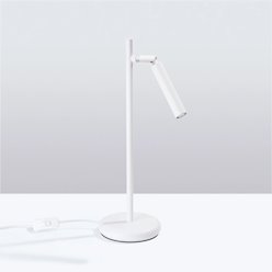 Lampa biurkowa Pastelo 1xG9 biała