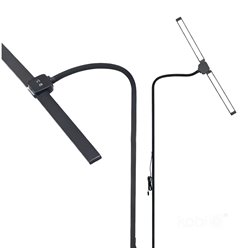 Lampa podłogowa LED Teilo Duo 14W 150cm 3CCT czarna