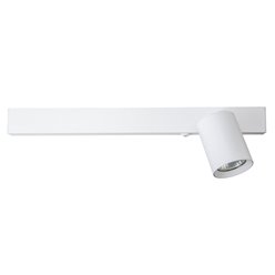 Kinkiet liniowy LED UP 5W z reflektorem GU10 Front prawy biały