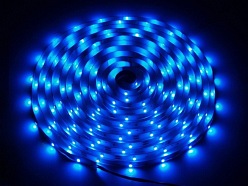 Taśma LED line 150 SMD 3528 niebieska w powłoce silikonowej IP65 5 metrów