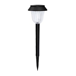 lampa solarna wbijana czarna