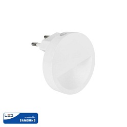 Lampka wtykowa LED V-TAC Samsung Okrągła VT-86 4000K 10lm