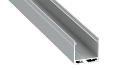 Profil LED natynkowy Dileda srebrny - 1m