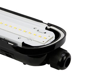 Lampa hermetyczna Dali 120cm LINKER 40W 6000lm 4000K czarna