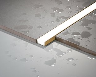 Oprawa liniowa LED IP68 AQU złota 3000K 2,5m