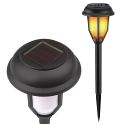 lampa solarna led pochodnia wbijana