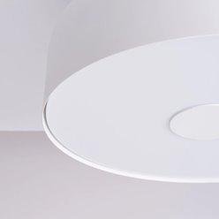 Lampa sufitowa okrągła Omiq 4xE27 biała