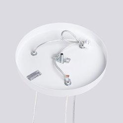 Lampa wisząca potrójna Lami 3P 3xGU10 okrągła biała