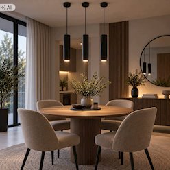 Lampa szynowa wisząca Axen 1-fazowa GU10 czarna
