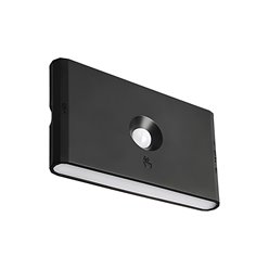 Kinkiet LED góra-dół z akumulatorem USB 1W 170lm 3CCT czarny