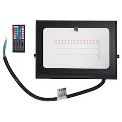 Halogen / naświetlacz LED 10W 850lm SMD IP65 szary - biała dzienna