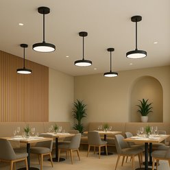 Panel LED trzy tryby swiecenia
