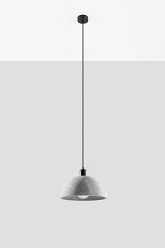 Lampa wisząca industrialna PABLITO beton 1xE27