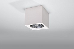 Halogen natynkowy ceramiczny SEIDA 1xAR111 biały