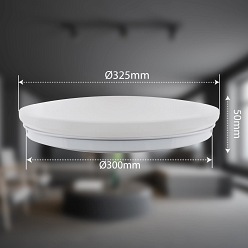 plafon led z czujnikiem 18w