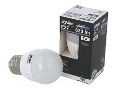 Żarówka LED line  E27 SMD 170~250V AC 7W 630lm 4000K  biała dzienna