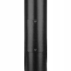 Słup oświetleniowy SQ 4m 76mm 20x20cm czarny