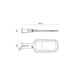 lampa uliczna led 100w