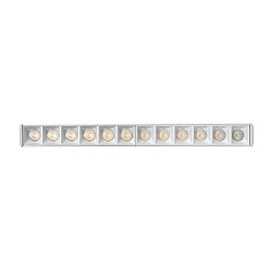 Lampa liniowa magnetyczna Biała 1-fazowa 12W 3000K 22cm