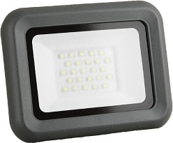 Halogen / naświetlacz LED 20W 1700lm SMD IP65 szary - biała dzienna