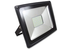 Halogen / naświetlacz LED 50W 4500lm SMD IP65 czarny biała ciepła